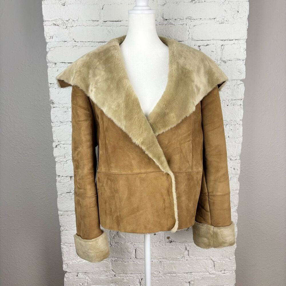 Vintage 90’s Jones New York Sheepskin Shearling Jacket